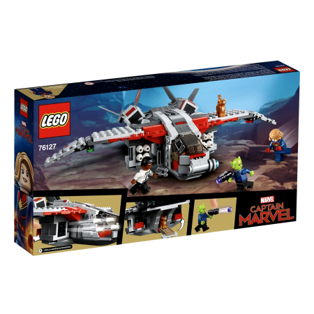 LEGO Super Heroes 76127 Kapitan Marvel i atak Skrullów